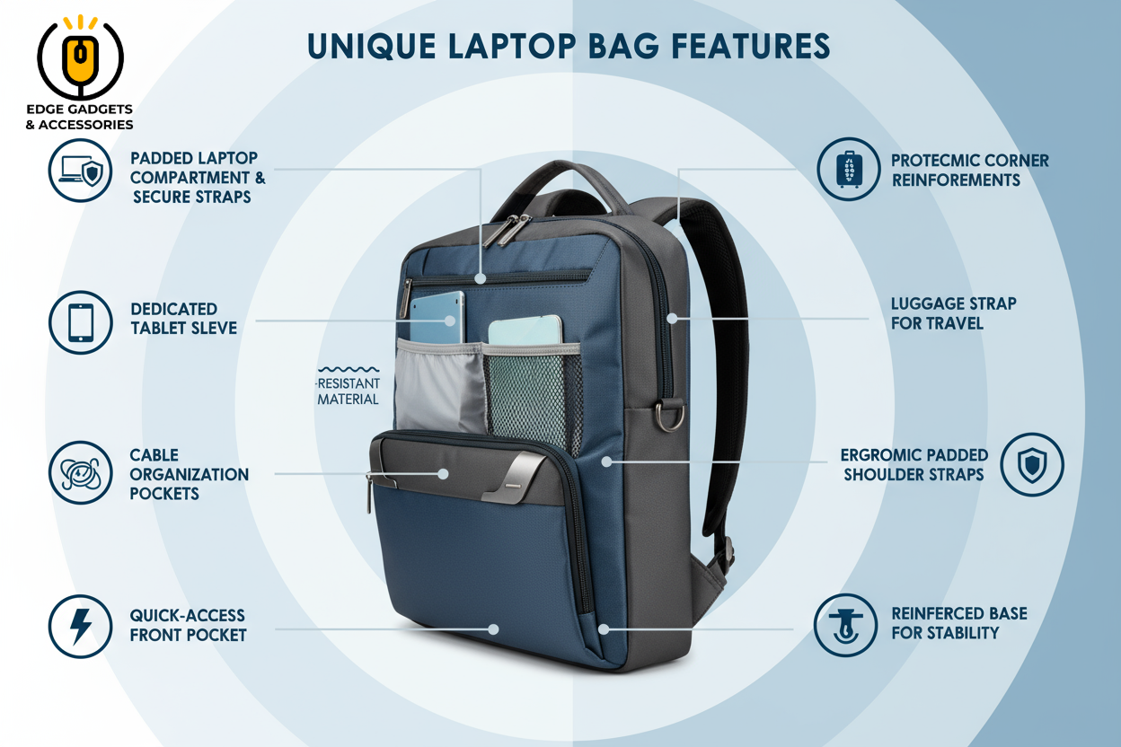 Why Laptop Bags Are Different: Unique Features You Won't Find in Regular Backpacks