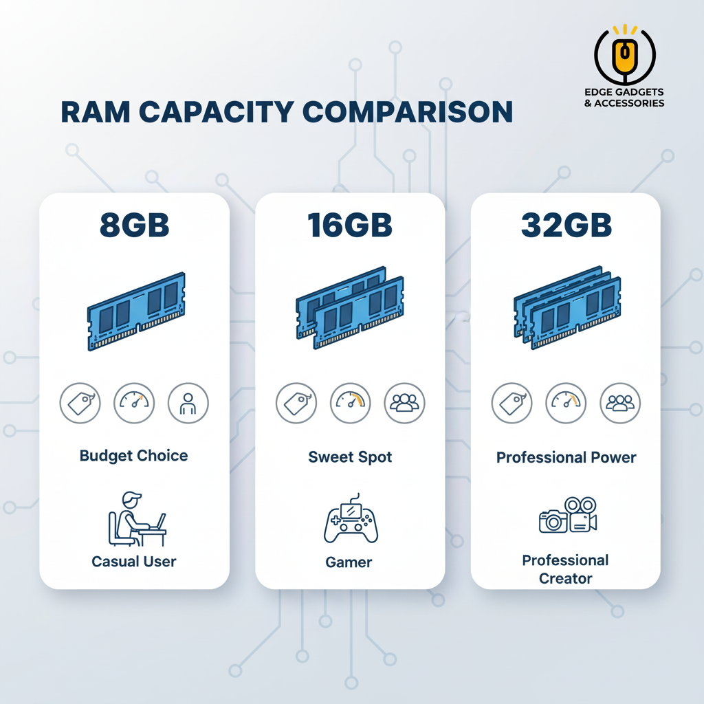 RAM: 8GB vs 16GB vs 32GB - What Do You Really Need?
