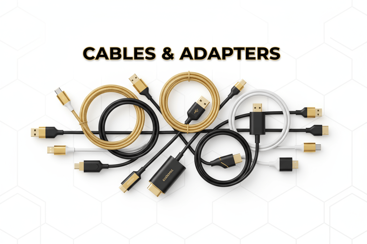 Cables & Adapters - Edge Gadgets and Accessories