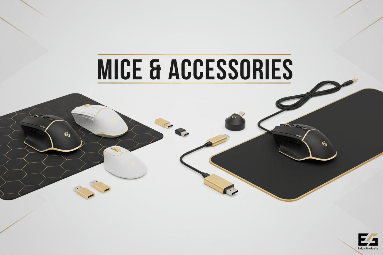 Mice & Accessories - Edge Gadgets and Accessories