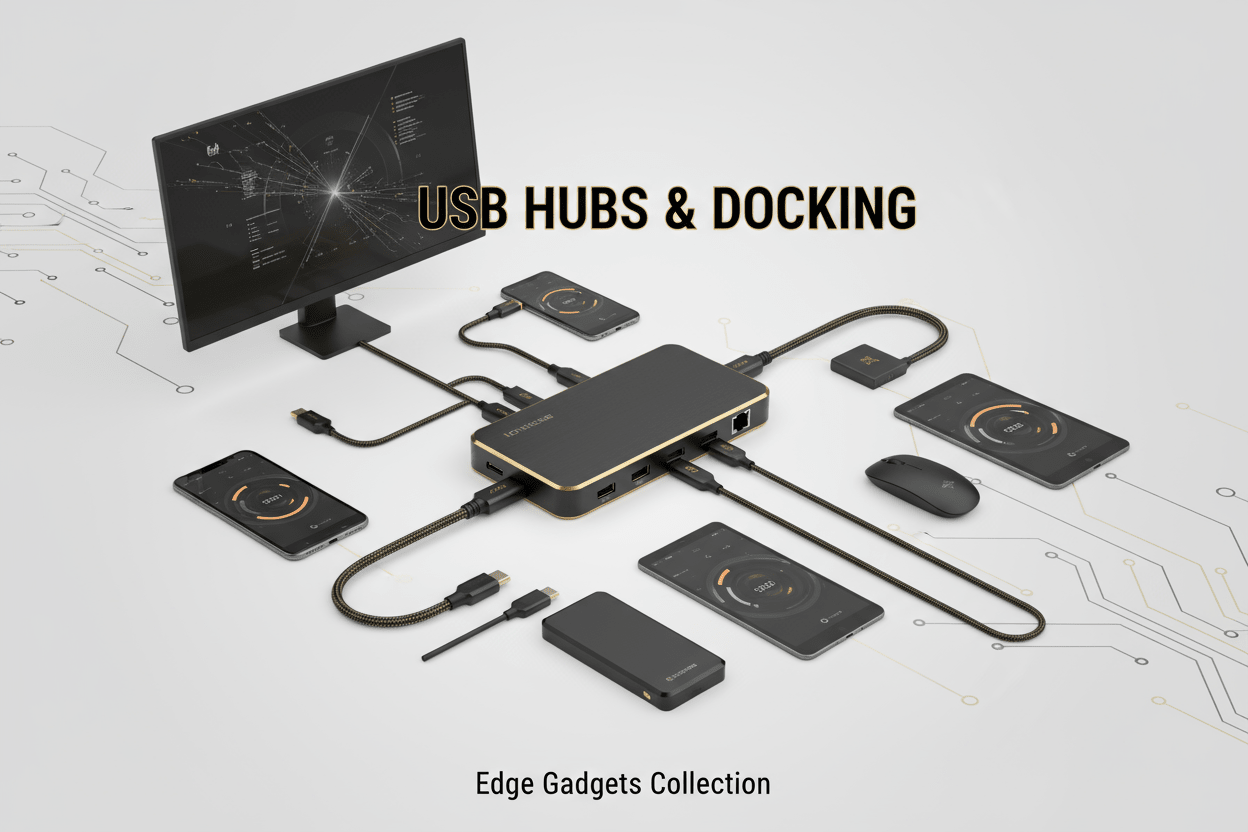 USB Hubs & Docking - Edge Gadgets and Accessories