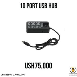 10 Port USB Hub