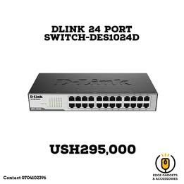 DLink 24 Port Switch DES1024D - Edge Gadgets and Accessories