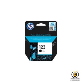 HP 123 Black Original Ink Cartridge - Edge Gadgets and Accessories