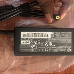 HP 65W Yellow Pin laptop adapter - Edge Gadgets and Accessories