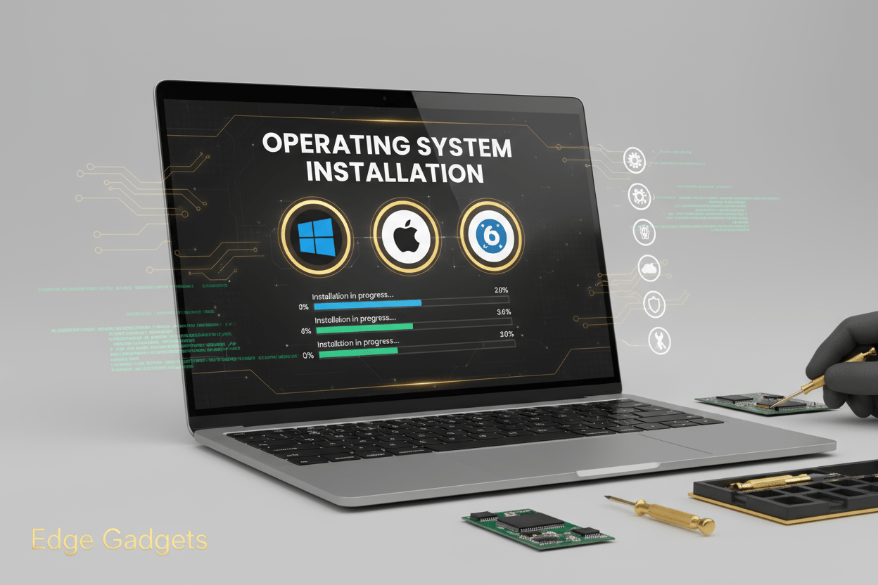 Laptop Operating System Installation Service - Edge Gadgets and Accessories