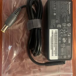 Lenovo 65W grey round pin laptop adapter - Edge Gadgets and Accessories