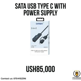 SATA Type C with Power Supply - Edge Gadgets and Accessories