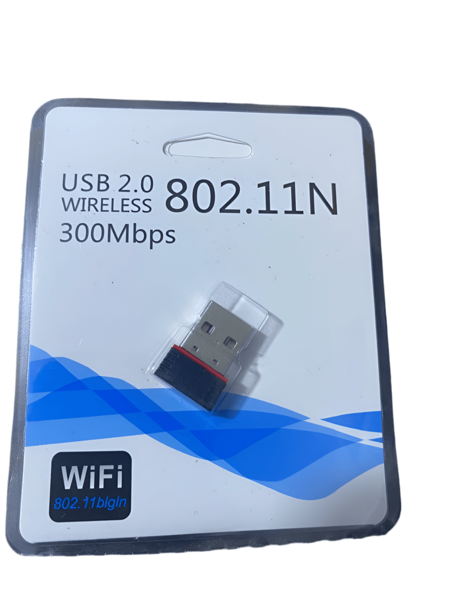 USB 2.0 Wireless WiFi Adapter 802.11N - 300Mbps - Edge Gadgets and Accessories